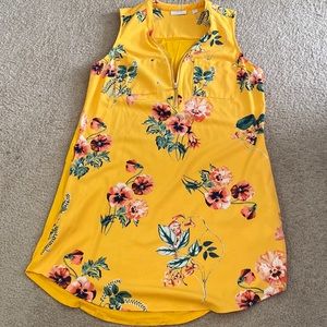 Yellow Floral NY&C Dress